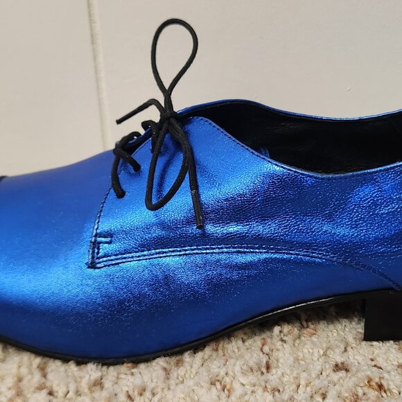 Kurt Geiger shoes sz 41 men\'s blue oxfords NEW 8.5 main image 5